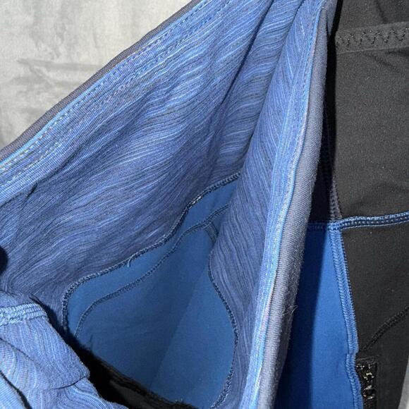 Lululemon Run Ice Queen Wide Leg Pants Tight Size 2 Zip Pockets Skinny Y2K Gym - Picture 4 of 7